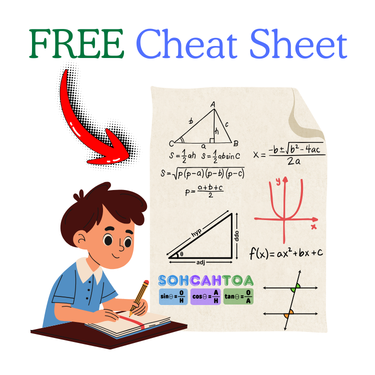 Free Mathematics Cheatsheet Preview